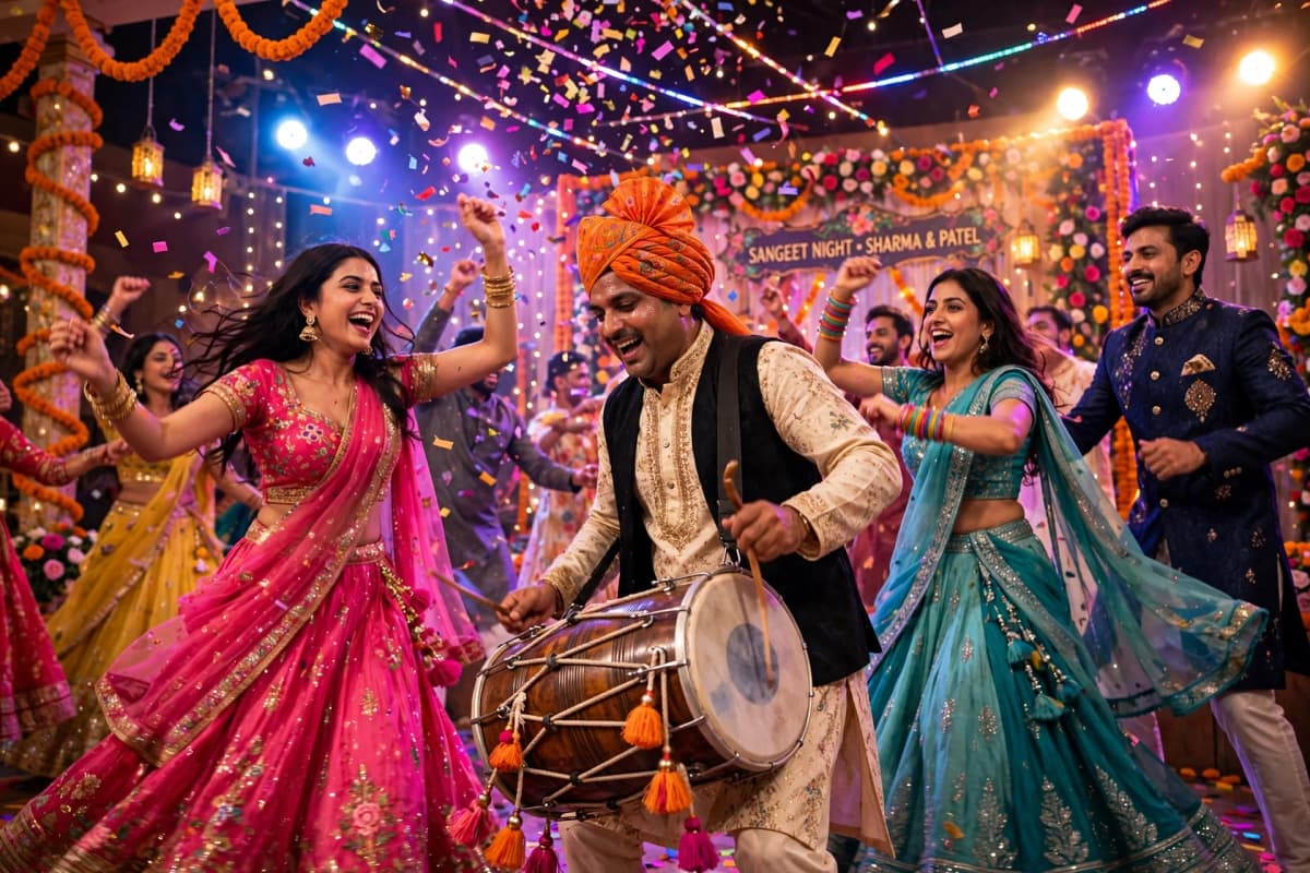 Energetic Bollywood Dance Track — Party Song Prompt