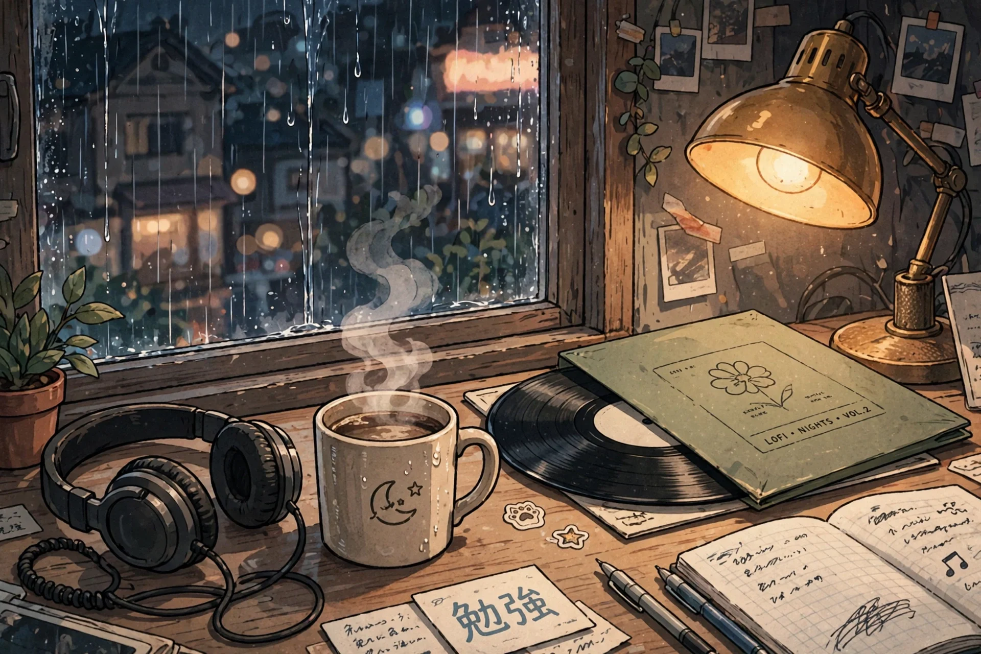 Lo-Fi Hip-Hop Beat — Chill Study Music Prompt