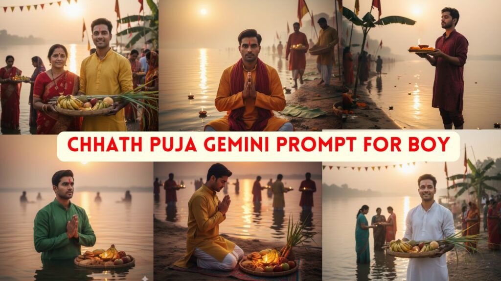 chhath puja prompt for gemini boy